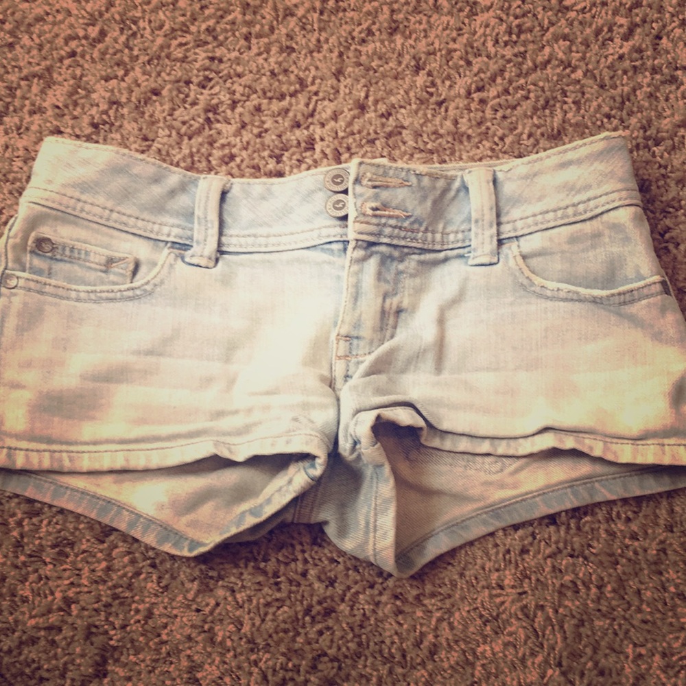 HOLLISTER denim shorts